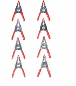 Benson Metalen Veerklem - 50 Mm - 8 Stuks