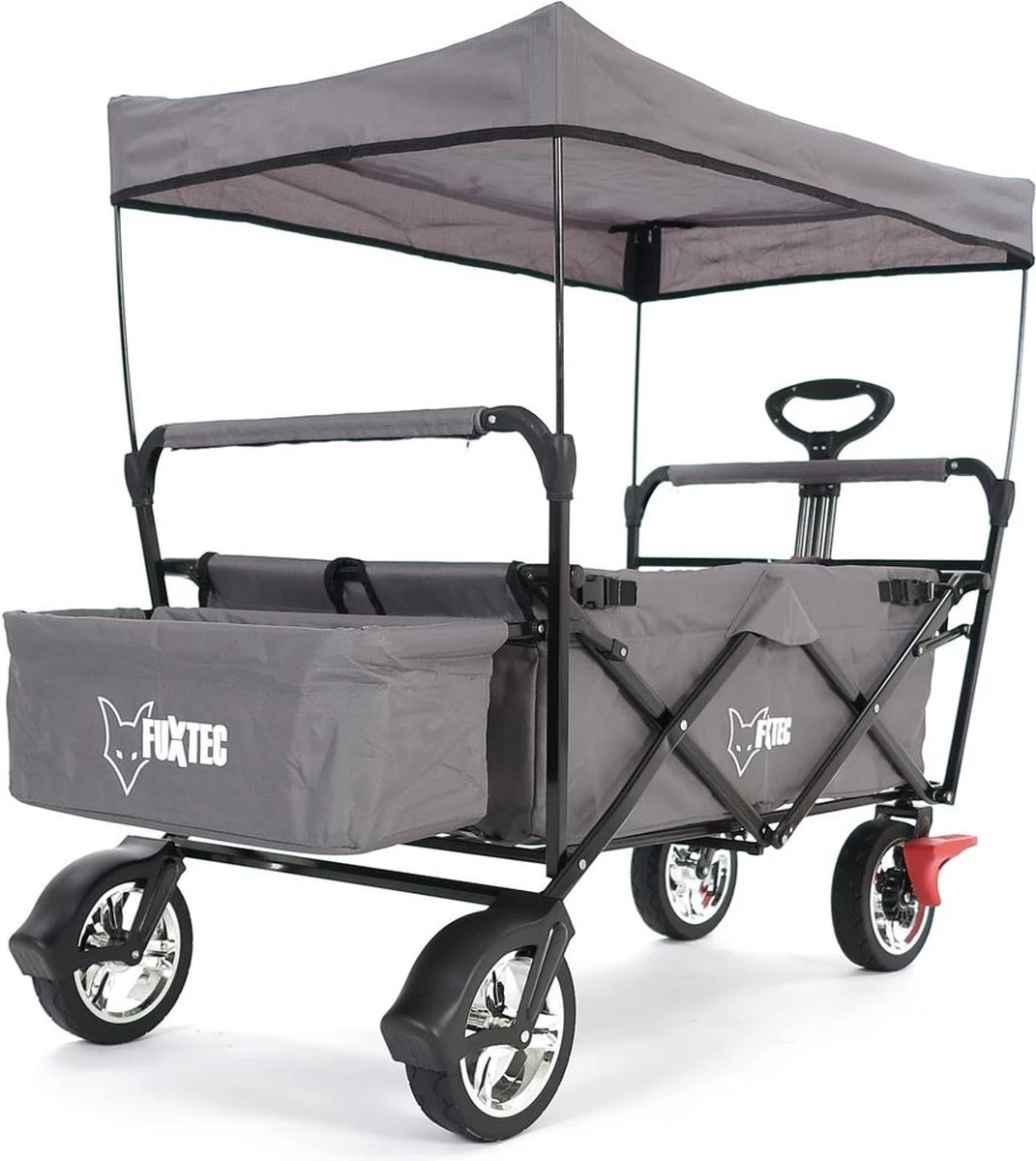 FUXTEC Bolderkar CT-500 - Grijs - Afbeelding 4