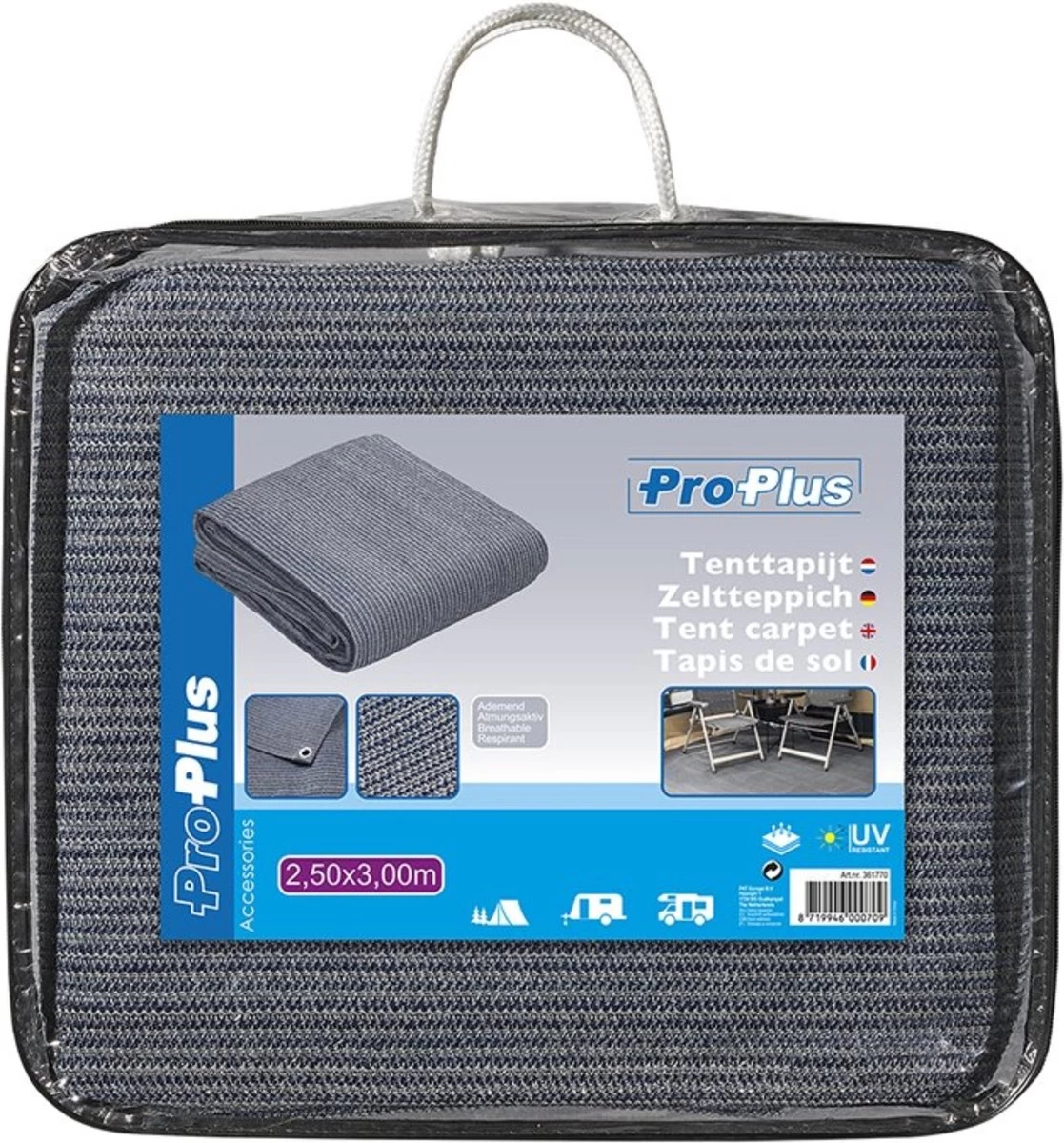 PROPLUS Pro Plus Tenttapijt - 2.5 X 3 Meter - Extra Stevig - Water- En Vuildoorlatend - Afbeelding 7