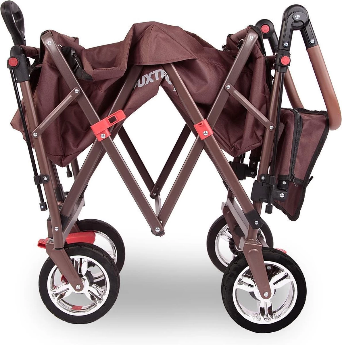 FUXTEC Bolderkar CT800 - Bruin - Afbeelding 4