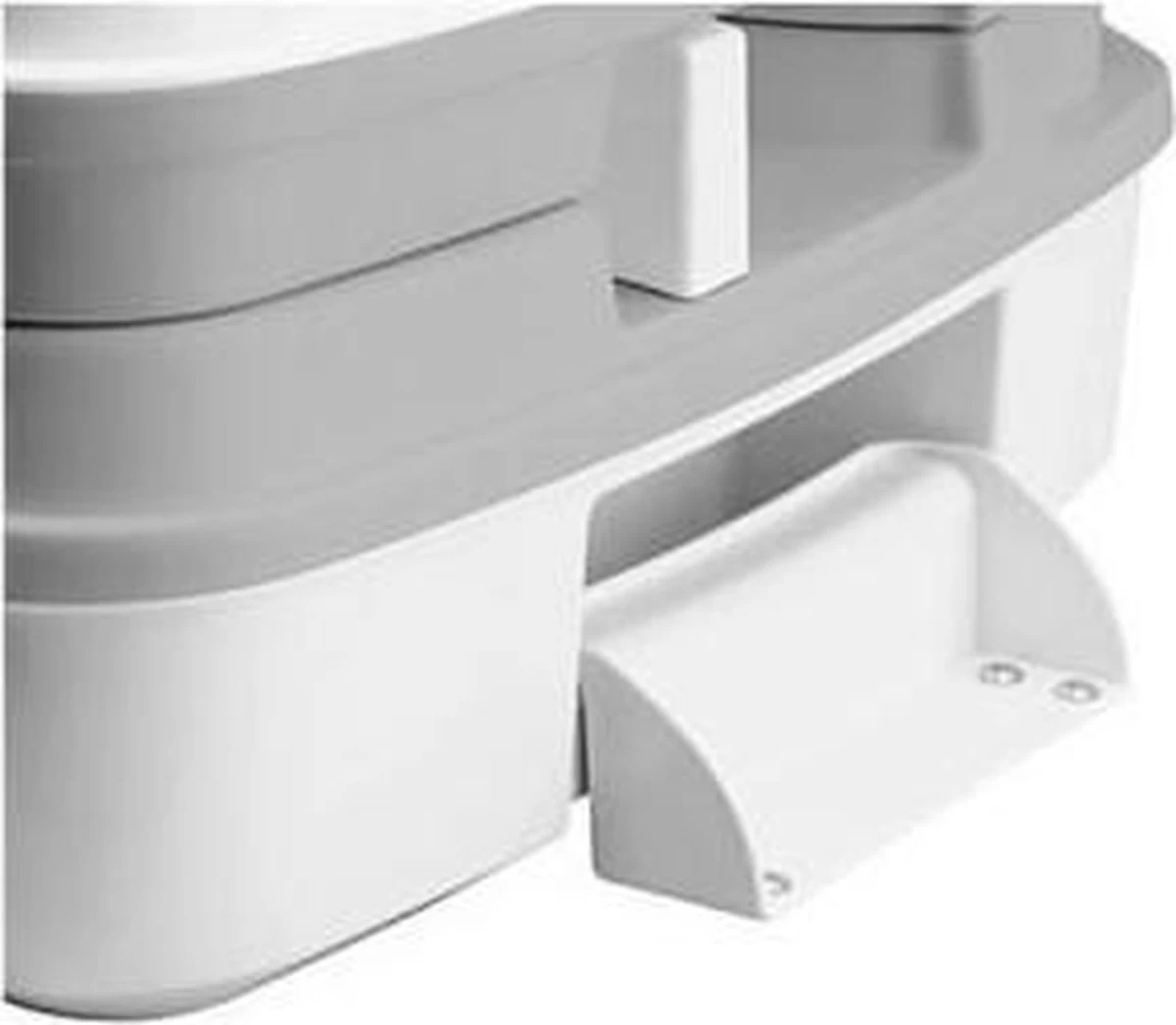 Thetford Qube 335 Porta Potti - Met Hold Down Kit - Wit - Afbeelding 4