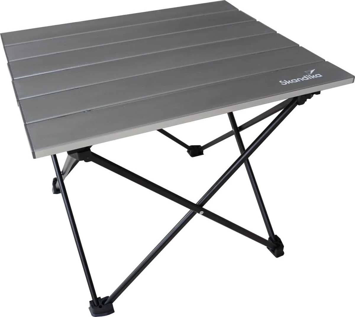 Skandika Ruka S Kleine Campingtafel – Campingtafels - Aluminium Campingtafel, Opvouwbaar, Zeer Licht, Eenvoudig Te Monteren, Stabiele Standaard - Opvouwtafel Voor Kamperen, Tenten Wandelen, Reizen, Thuis, Tuin – Tot Max. 20 Kg. - Grijs