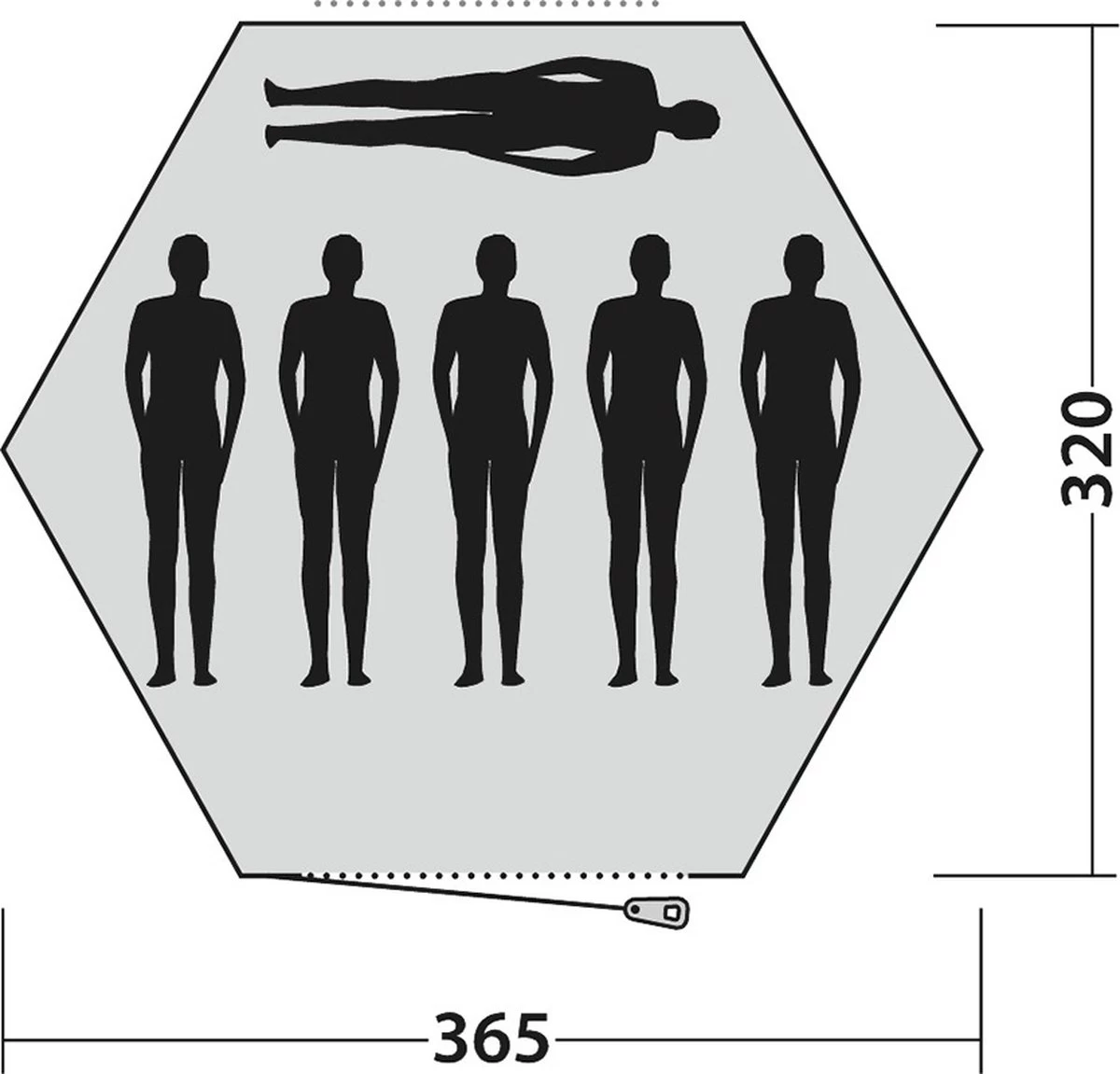Easy Camp Tent Moonlight Joert 6-persoons - Afbeelding 7