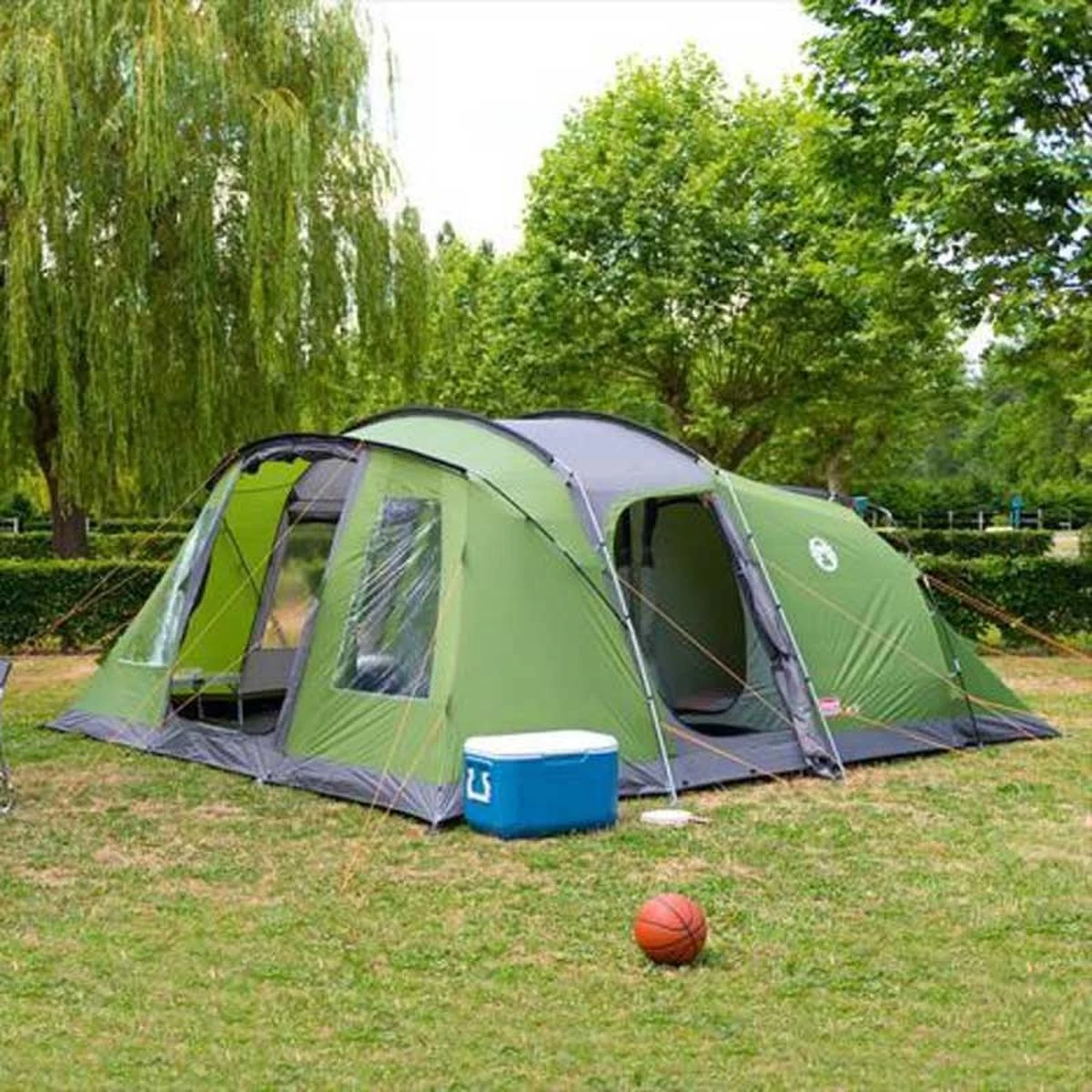 Coleman Vespucci 4 Tunneltent - Familietent - 4-Persoons - Groen - Afbeelding 7