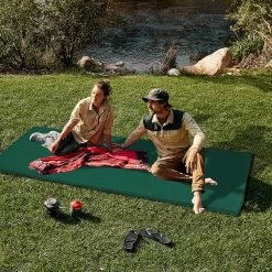 HikeMeister- Slaapmat - 200x 66 X 10 Cm - Zelfopblazend - 1 Persoons - Groen