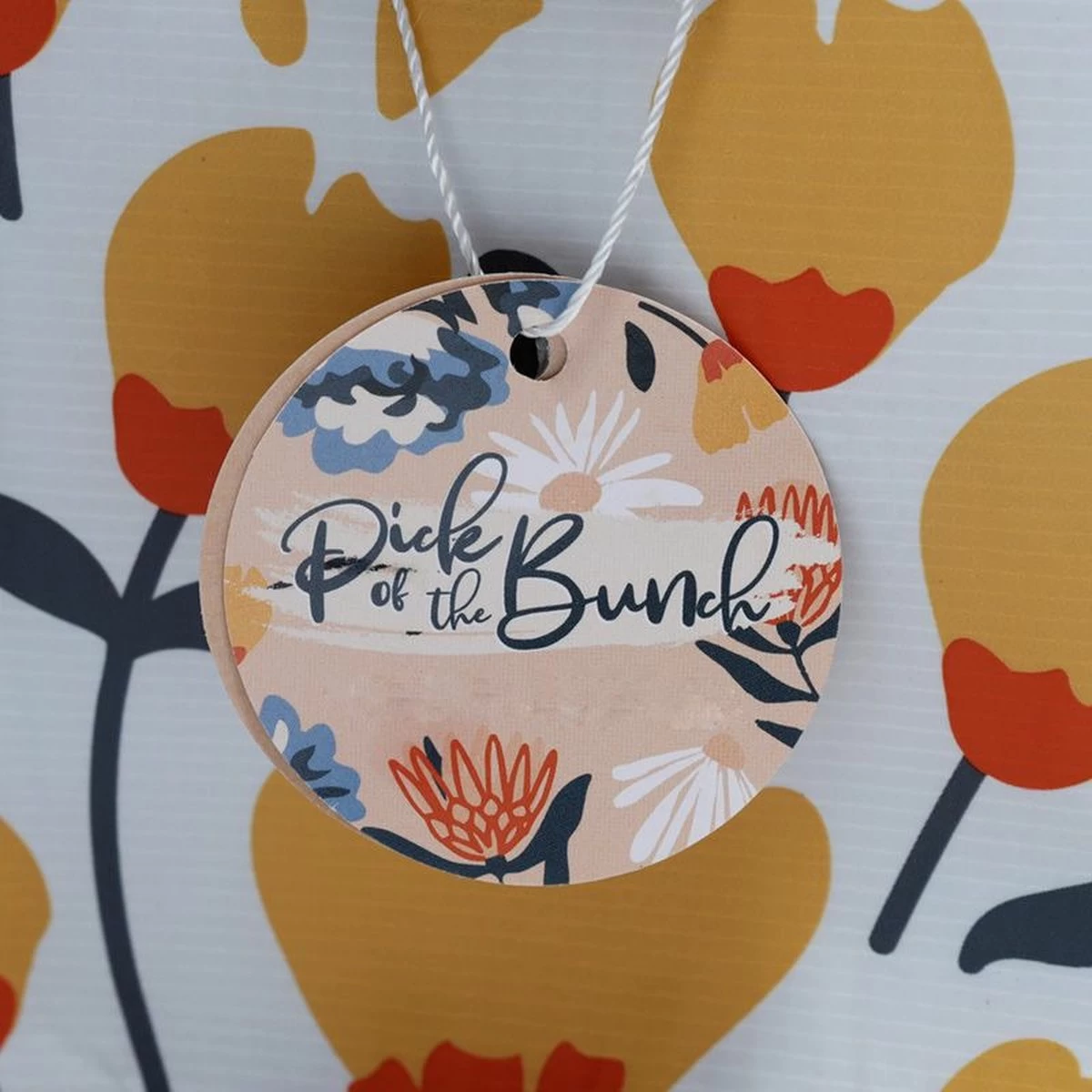 Kleine Lunch/sixpack Koeltas - Boterbloem Print - 20 X 30 Cm - 12 L - Afbeelding 2