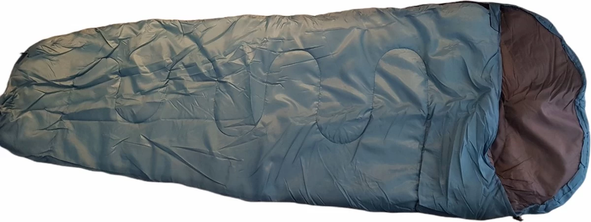 Max Ranger - XL Mummieslaapzak Blauw 220 X 80 Cm - Extra Grote Mummieslaapzak - XL Mummie Slaapzak Blauw - Afbeelding 11