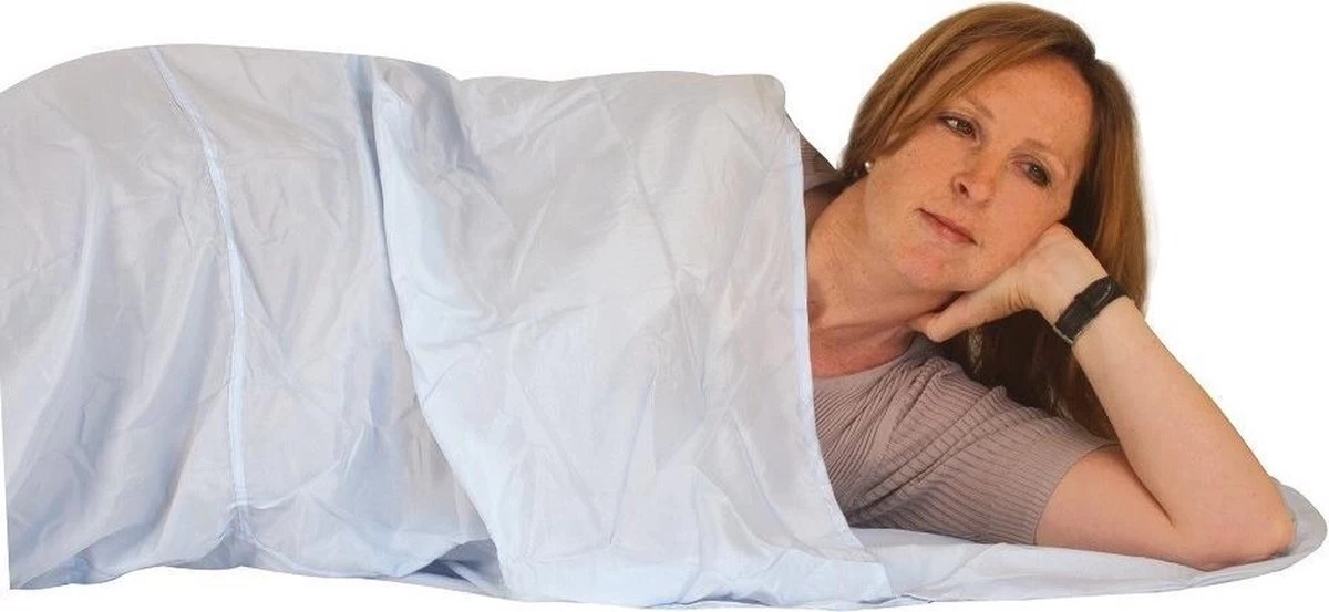 Travelsafe Cotton Inlet - Deken - 1pers. - Beige/ Brown