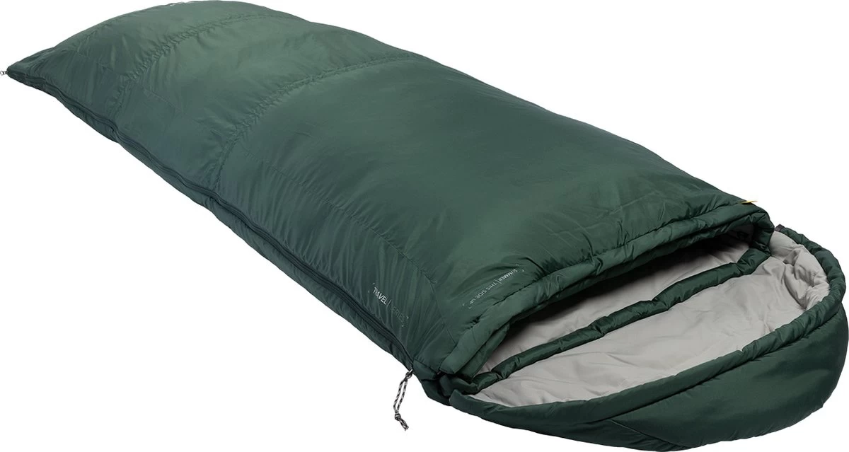 NOMAD® Triple-S Premium Plus Slaapzak (Links) | 220x80cm Groen | Lichtgewicht & Kwalitatief | Slaapzak | Incl Hoes - Afbeelding 8