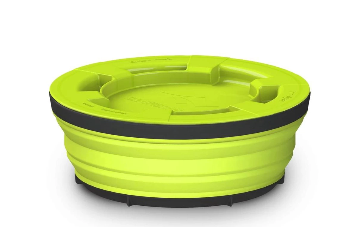 Sea To Summit X-Seal & Go Campingservies Inklapbaar - Schaal - Large - Lime - Afbeelding 3