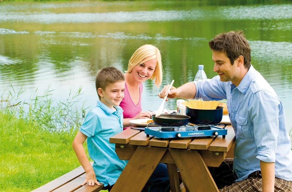 Campingaz Base Camp Camping Kooktoestel - 2-pits - 2x 1600 Watt - Afbeelding 5