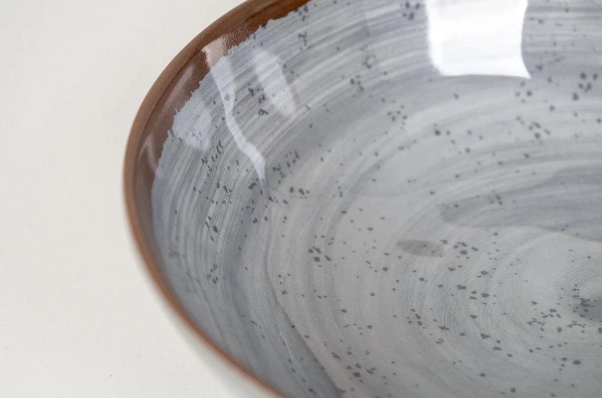 Bo-Camp Servies - Halo - 12-delig - Grijs - Afbeelding 2