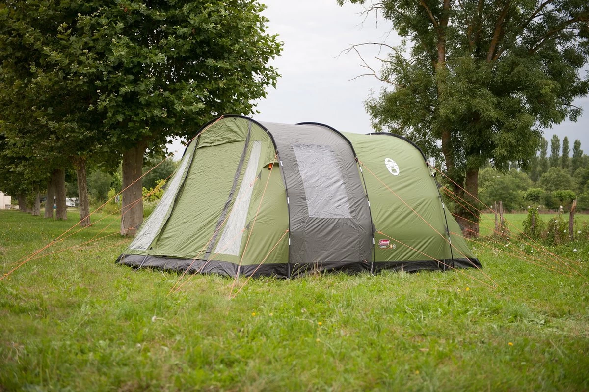 Coleman Cook 4 Tunneltent - Familietent - 4-Persoons - Groen - Afbeelding 4