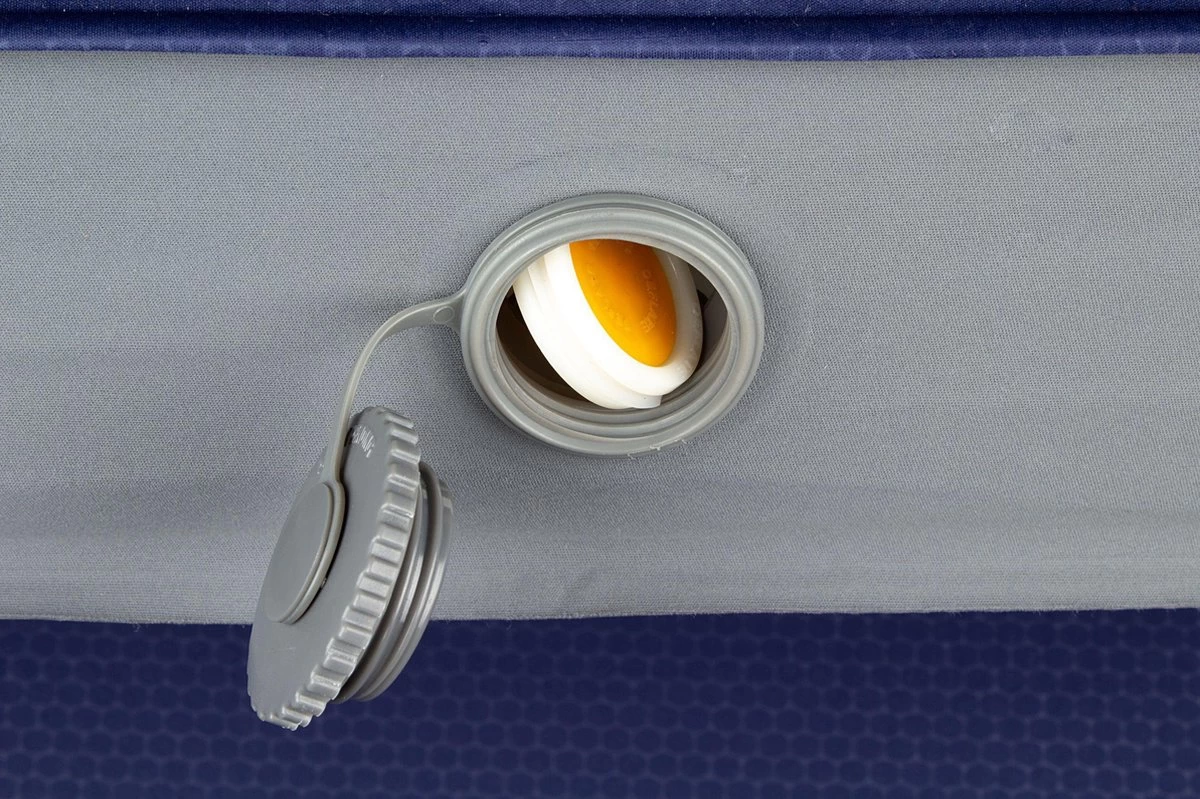 Abbey Camp 3D Zelfopblaasbaar Matras - 2 Persoons - 201 X 132 X 10 Cm - Marine - Afbeelding 6