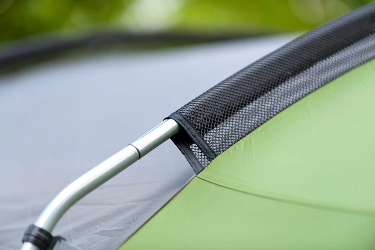 Coleman Vespucci 4 Tunneltent - Familietent - 4-Persoons - Groen - Afbeelding 4