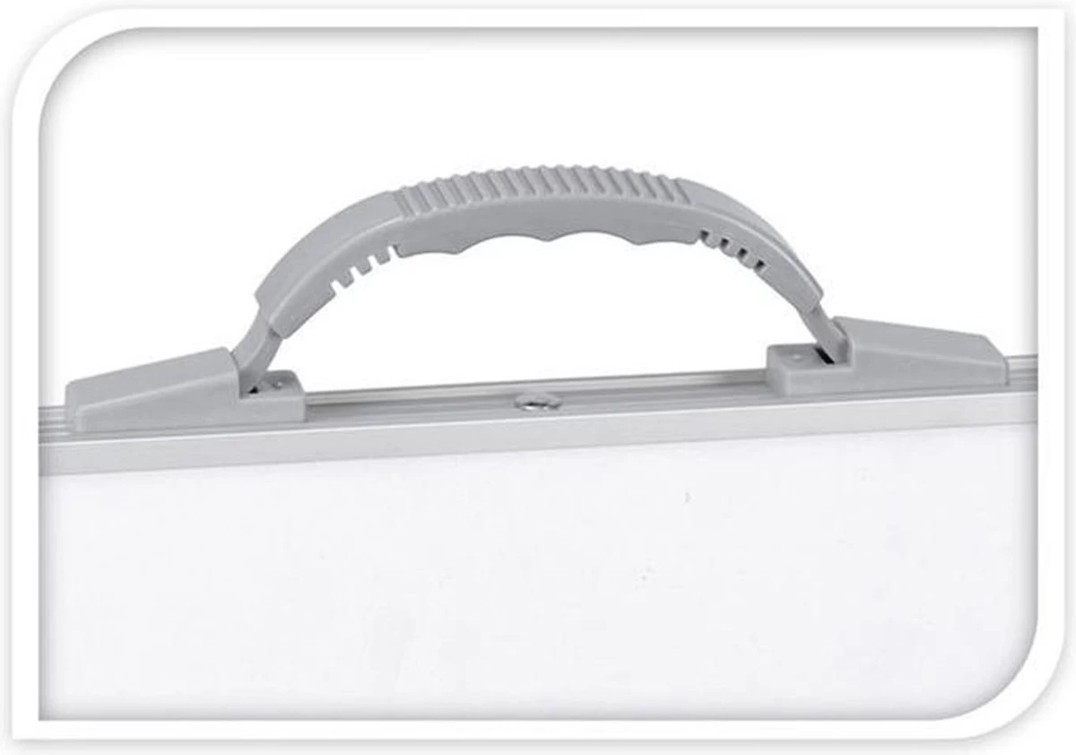 GENERIC Campingtafel Wit - 80 X 60 X 69 Cm - Tuintafel - Inklapbaar - Afbeelding 2