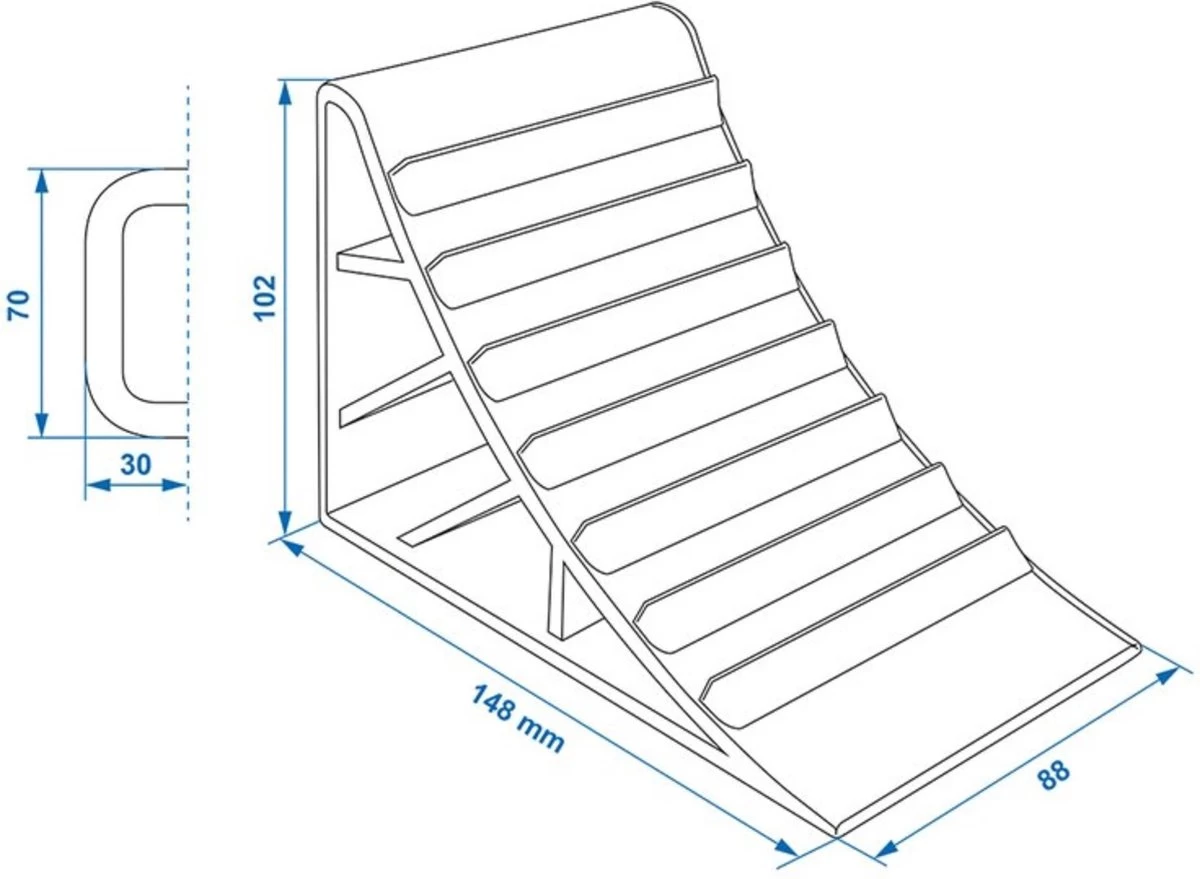 Proplus Wielkeg Kunststof Met Handvat 16,5 Cm Zwart 2 Stuks - Afbeelding 4
