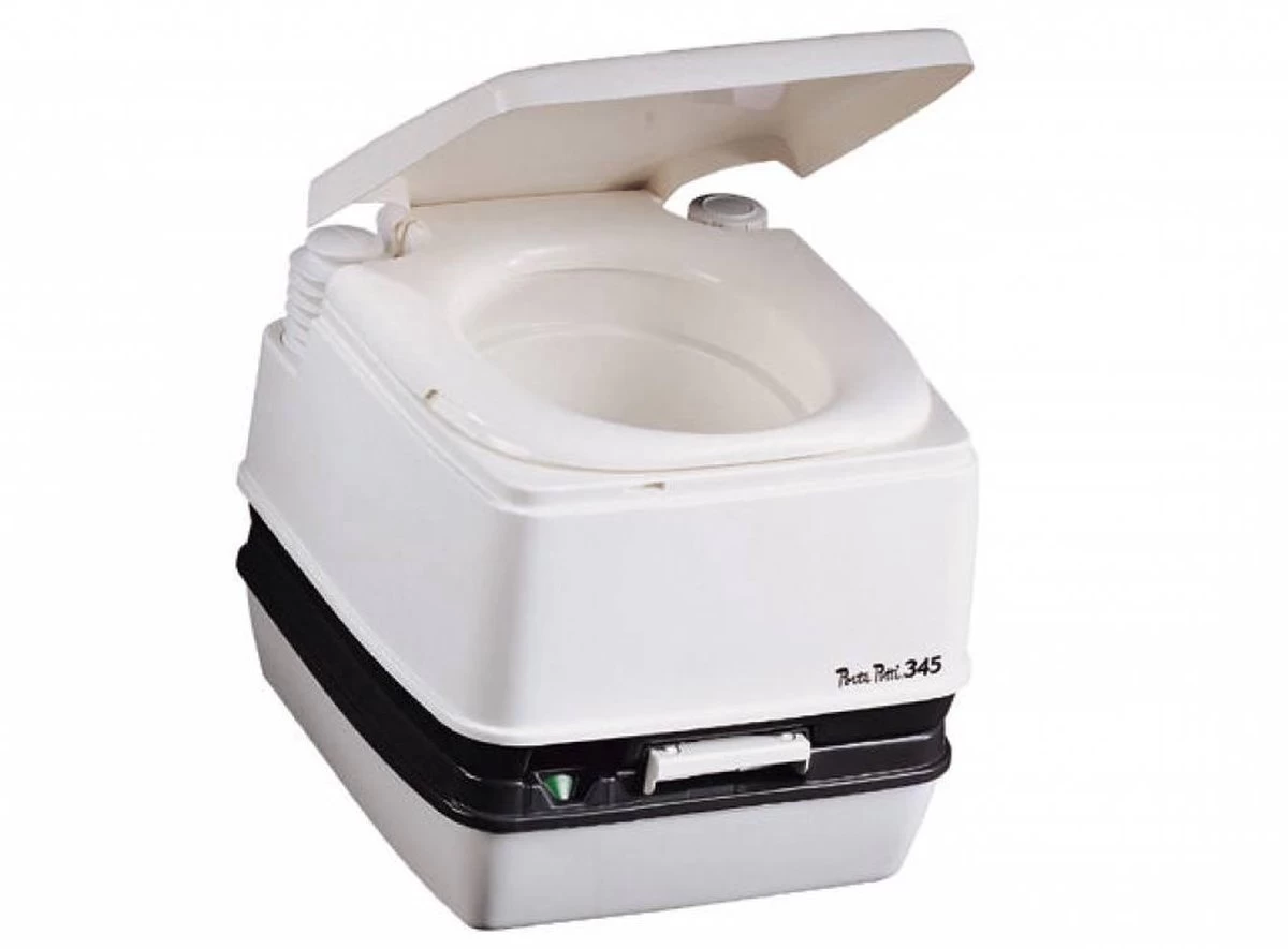 Thetford Qube 335 Porta Potti - Met Hold Down Kit - Wit - Afbeelding 2