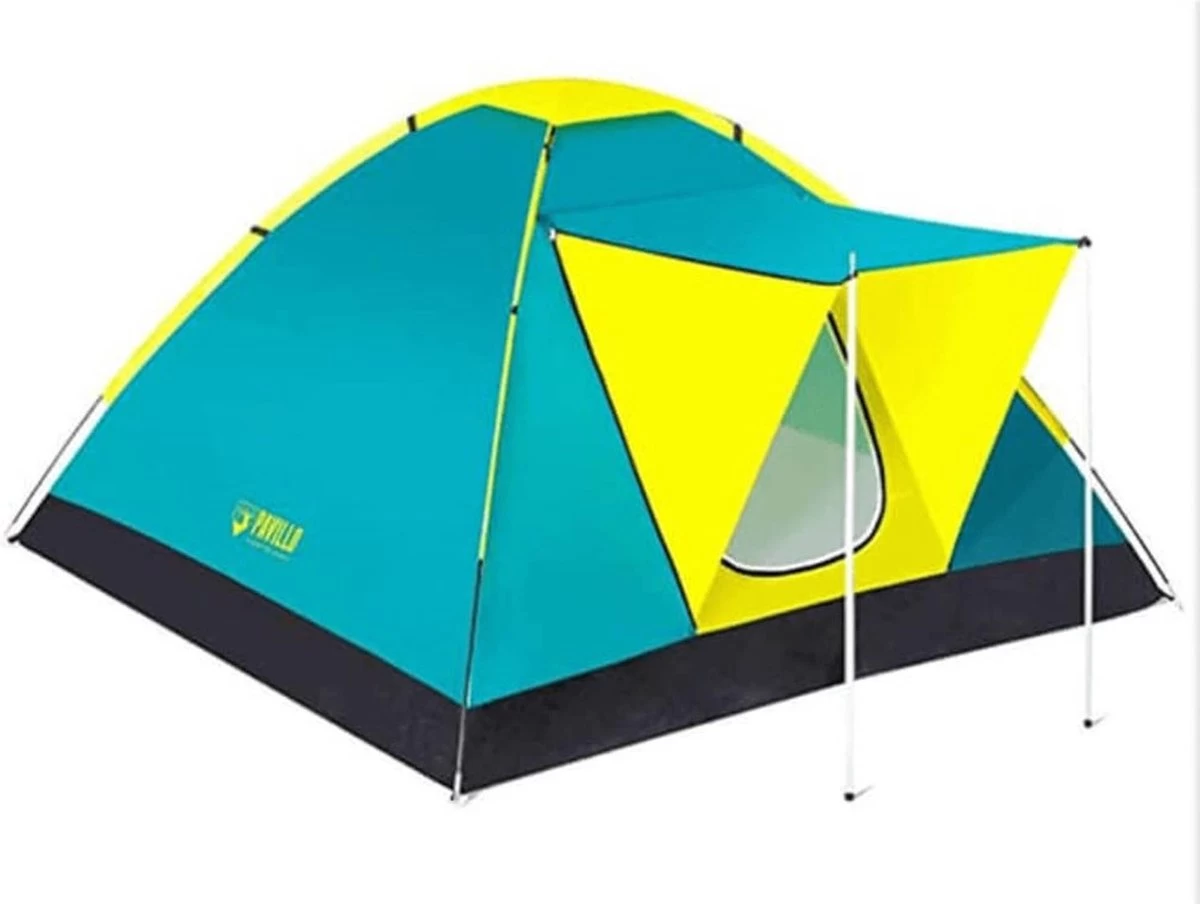 Pavillo Tent Coolground X3 Luifel - Groen - 3 Persoons - Afbeelding 9