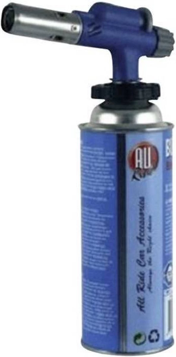 Merkloos Gasbrander + Gasbus Camping Vuur 227 Gram - Afbeelding 2