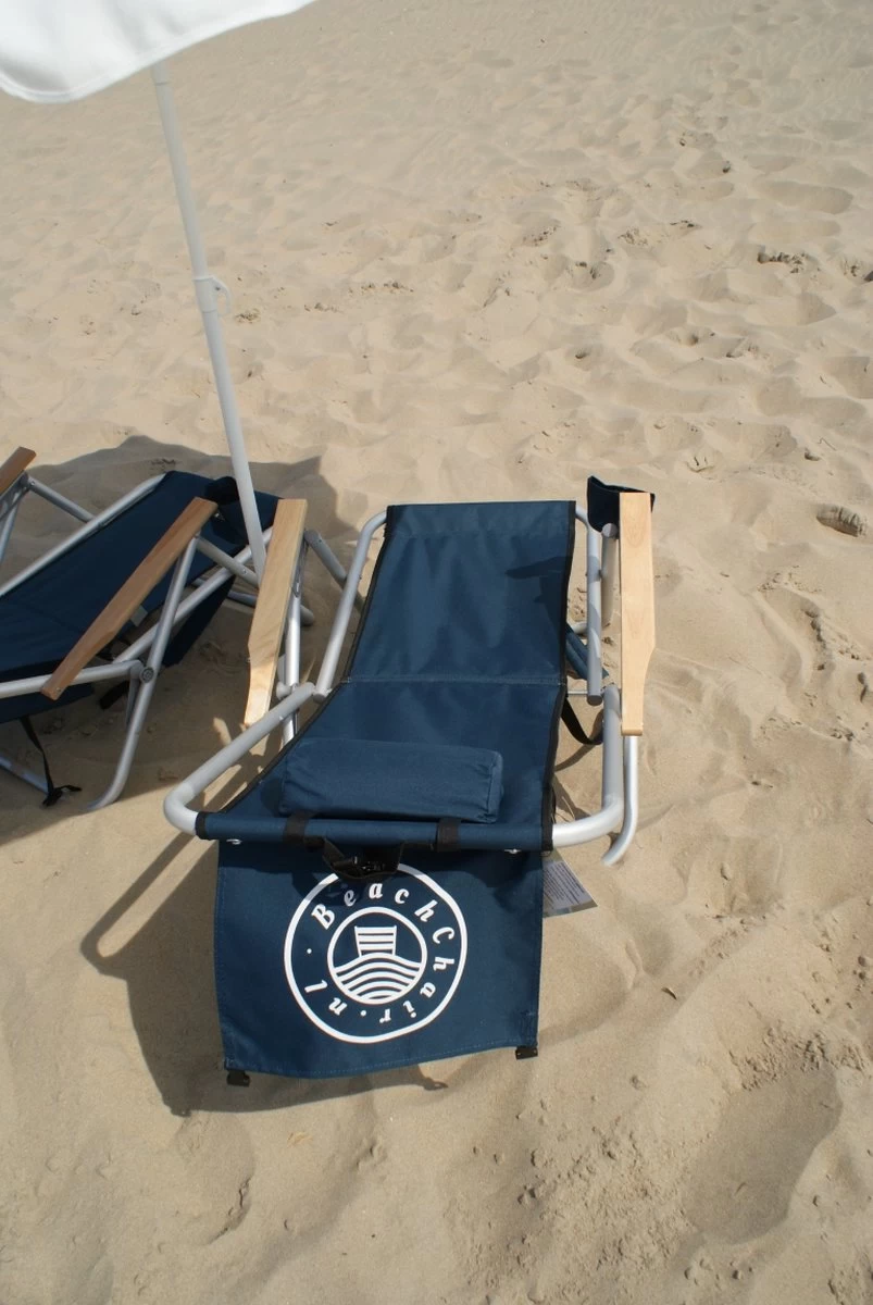 Easy Beach Chair - Campingstoel - Aluminium - Blauw - Afbeelding 5