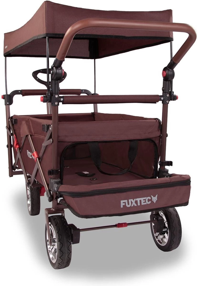 FUXTEC Bolderkar CT800 - Bruin - Afbeelding 9