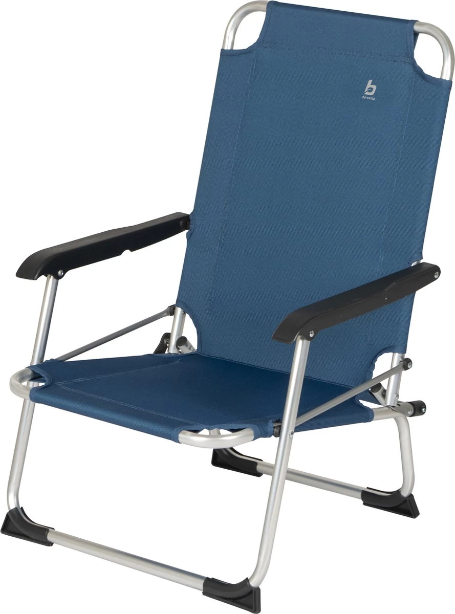 Bo-Camp Copa Rio Strandstoel - Opvouwbaar - Beach - Ocean (blauw) - Afbeelding 3